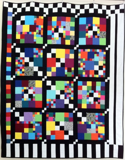 Test card quilt
